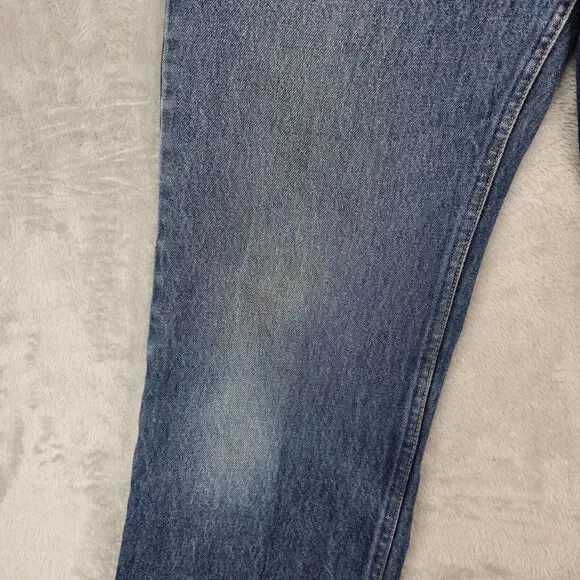 Vtg Levis Jeans Mens 36x34 517 Orange Tab Made in USA 90s Denim Hemmed 35x28